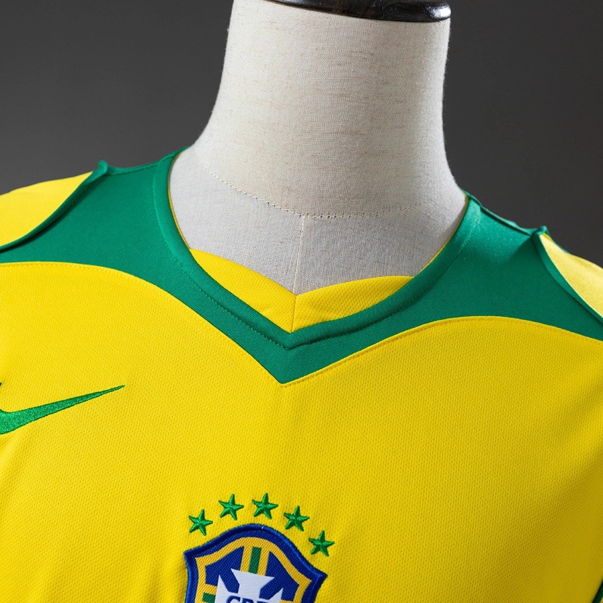 brazil 2004 home long sleeve retro jersey 003 brazil 2004 home long sleeve retro jersey 003