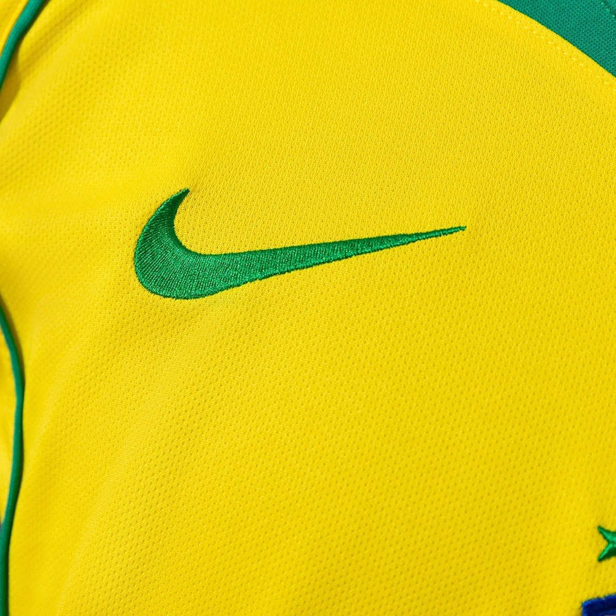 brazil 2004 home long sleeve retro jersey 005 brazil 2004 home long sleeve retro jersey 005