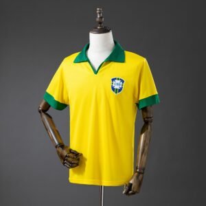 brazil 2004 home retro jersey 001