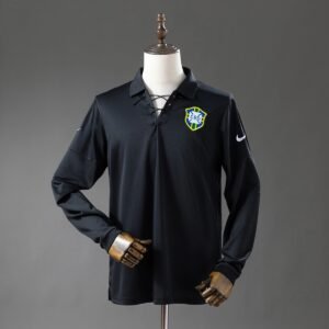 brazil 2004 special edition long sleeve retro jersey 001