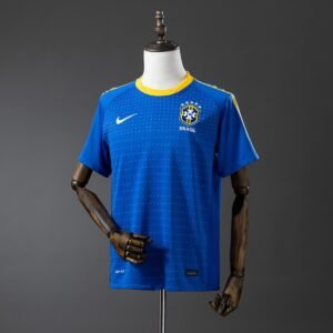 brazil 2010 away retro jersey 001