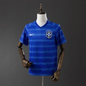 brazil 2014 away retro jersey 001
