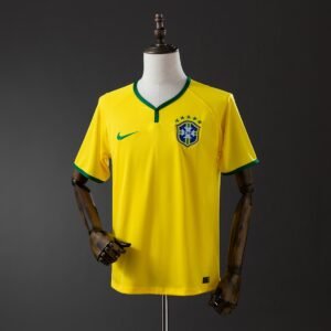 brazil 2014 home retro jersey 001