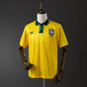 brazil 91 93 home retro jersey 001