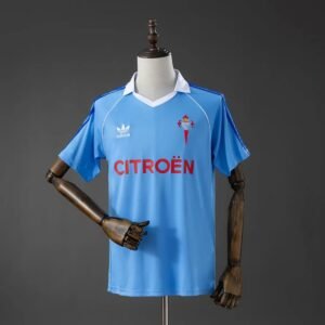 celta de vigo 84 85 home retro jersey 001