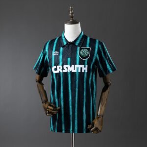 celtic 92 93 away retro jersey 001