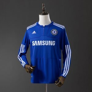 chelsea 09 10 home long sleeve retro jersey 001