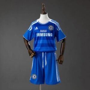 chelsea 11 12 home ucl retro kids kit jersey 001