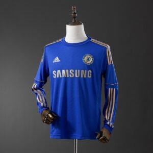 chelsea 12 13 home long sleeve retro jersey 001