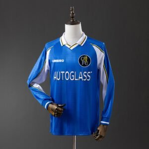 chelsea 97 99 home long sleeve retro jersey 001