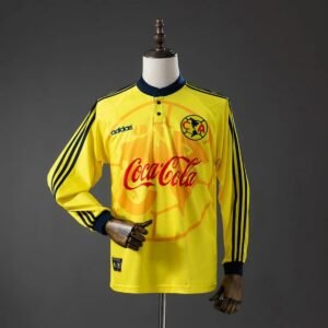 club america 1997 98 home long sleeve retro jersey 001