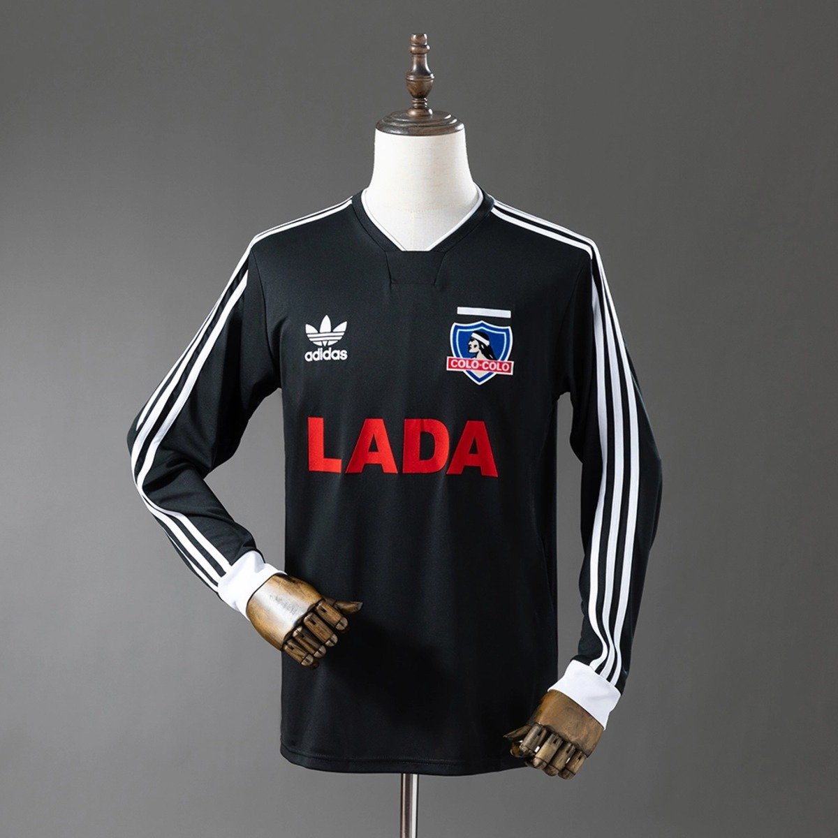 colo colo 1991 black long sleeve retro jersey 001 colo colo 1991 black long sleeve retro jersey 001