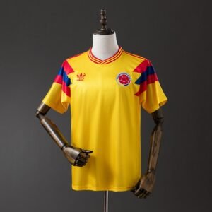 colombia 1990 home retro jersey 001