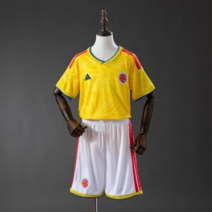 colombia 2026 home kids kit jersey 001