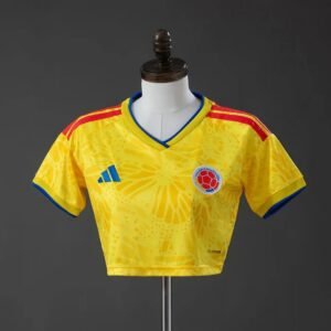 colombia 2026 home womens crop jersey 001
