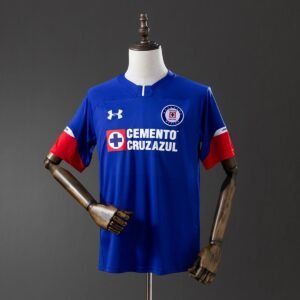 cruz azul 18 19 home retro jersey 001
