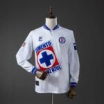 cruz azul 1998 99 away long sleeve retro jersey 001