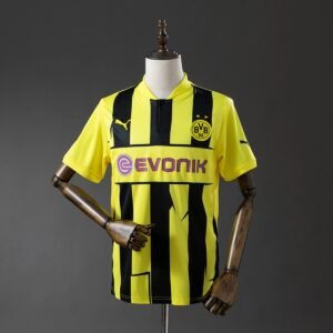 dortmund 12 13 home retro jersey 001