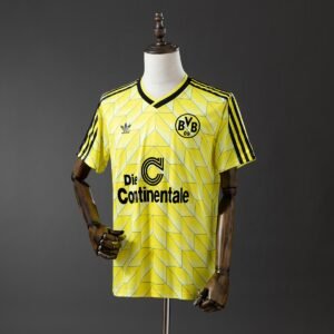 dortmund 1988 home retro jersey 001
