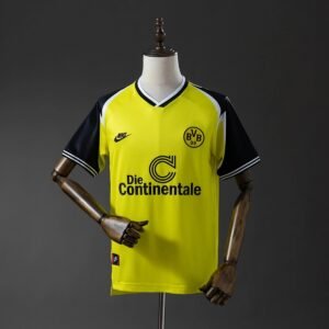 dortmund 95 96 home retro jersey 001