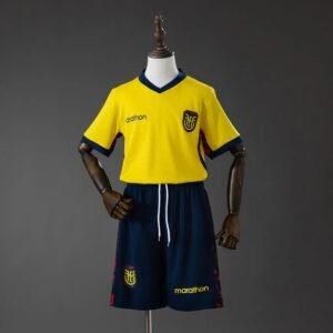 ecuador 2026 home kids kit jersey 001