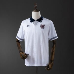 england 1990 home retro jersey 001