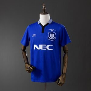 everton 1995 home retro jersey 001