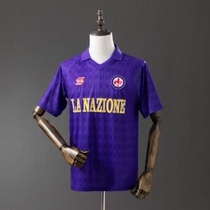 fiorentina 89 90 home retro jersey 001