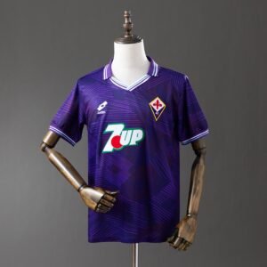 fiorentina 92 93 home retro jersey 001