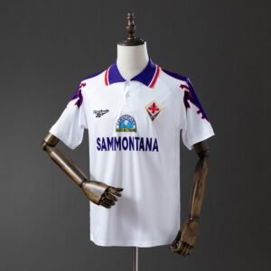 fiorentina 95 96 away retro jersey 001