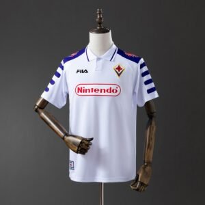 fiorentina 98 99 away retro jersey 001