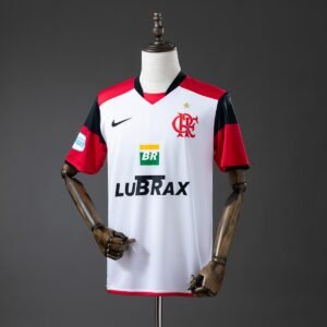 flamengo 08 09 away retro jersey 001
