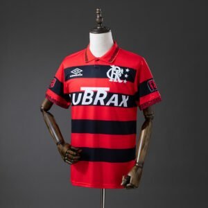 flamengo 94 95 home retro jersey 001