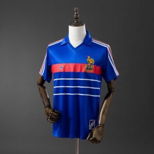 france 1984 home retro jersey 001