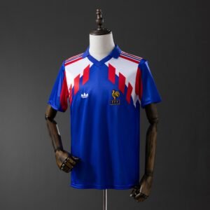 france 1990 home retro jersey 001