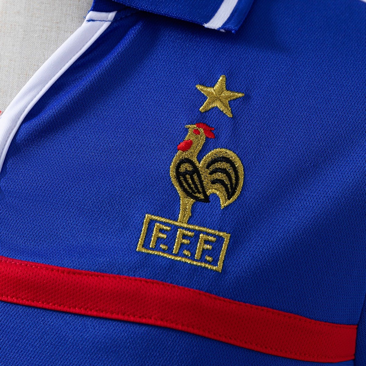 france 2000 home retro jersey 004 france 2000 home retro jersey 004