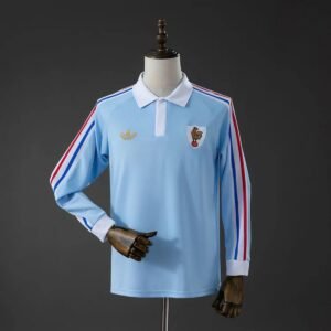 france rugby 120y jersey long sleeve blue 001