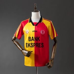 galatasaray 97 98 home retro jersey 001