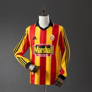 galatasaray 99 00 home long sleeve retro jersey 001