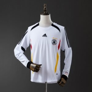 germany 2006 home long sleeve retro jersey 001