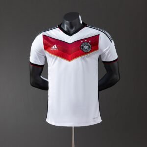 germany 2014 home player version retro jersey 001