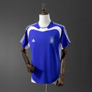 greece 2004 home retro jersey 001