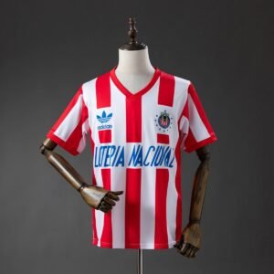 guadalajara 91 92 home retro jersey 001