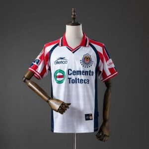 guadalajara 99 00 away retro jersey 001
