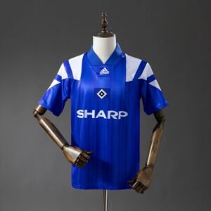 hamburger 92 93 away retro jersey 001