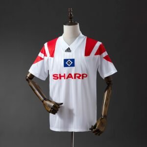 hamburger 92 93 home retro jersey 001