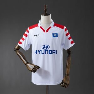 hamburger sv 98 99 home retro jersey 001