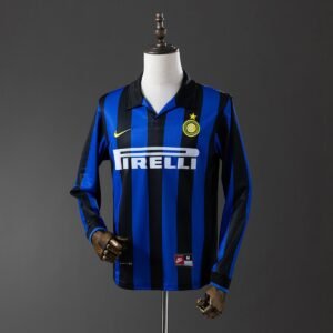 inter milan 98 99 home long sleeve retro jersey 001