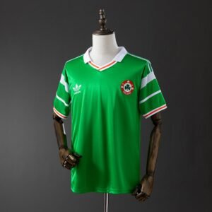 ireland 88 90 home retro jersey 001