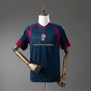 iron maiden x west ham united 2010 home retro jersey 001